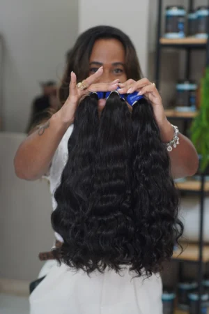 Cabelo Humano Top Class Perfil 2x1 - 50cm