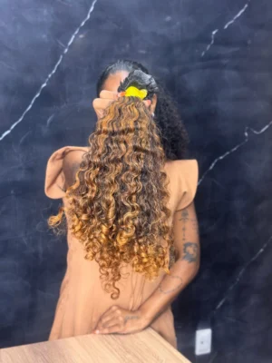 Cabelo Cacheado Brasileiro Regional 48cm - 165g